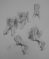 Michael Hensley Drawings, Figure Groups 44